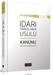 İdari Yargılama Usulü Kanunu - Savaş Yayınevi