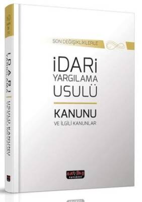 İdari Yargılama Usulü Kanunu - 1