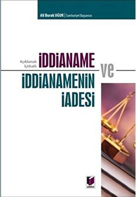 İddianame ve İddianamenin İadesi - 1