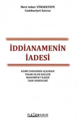 İddianamenin İadesi - 1
