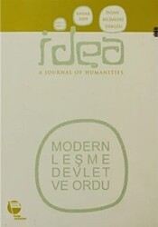 İdea Cilt: 1 Sayı: 1 İnsan Bilimleri Dergisi - A Journal of Humanities - Belge Yayınları
