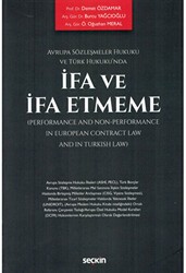 İfa ve İfa Etmeme - Seçkin Yayıncılık