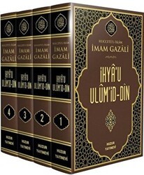 İhya’u Ulüm’id-Din 4 Kitap Takım Kutulu - Büyük Boy - Huzur Yayınevi