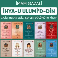 İhyau Ulumiddin 3. Cilt Helâk Edici Şeyler 10 Kitap Set - Çelik Yayınevi
