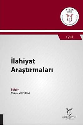 İlahiyat Araştırmaları AYBAK 2019 Eylül - 1
