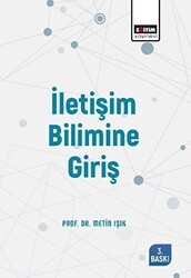 İletişim Bilimine Giriş - Eğitim Yayınevi - Ders Kitapları