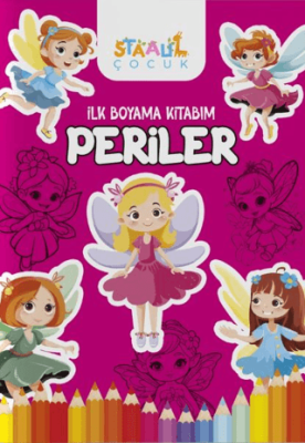 İlk Boyama Kitabım - Periler - 1