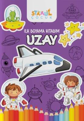 İlk Boyama Kitabım - Uzay - 1