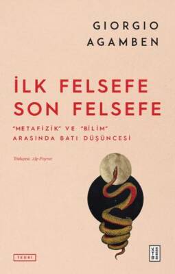 İlk Felsefe Son Felsefe - 1