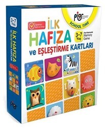 İlk Hafıza ve Eşleştirme Kartları Seti - Piar Kids