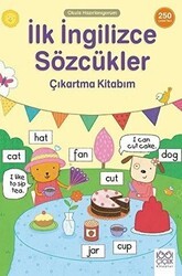 İlk İngilizce Sözcükler Çıkartma Kitabım - Okula Hazırlanıyorum - 1001 Çiçek Kitaplar