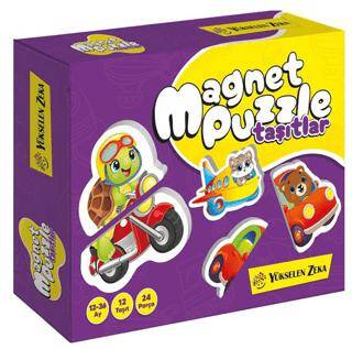 İlk Magnet Puzzle Taşıtlar 12-36 Ay - 1