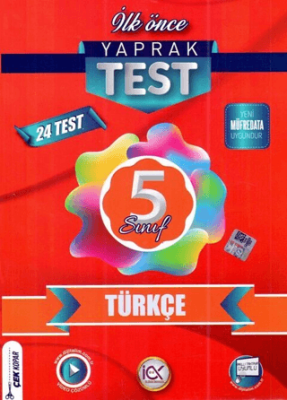 İlk Önce Yayıncılık 5. Sınıf Türkçe Yaprak Test - 1