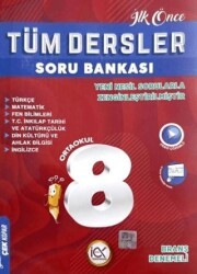 İlk Önce Yayıncılık 8. Sınıf Tüm Dersler Soru Bankası - İlk Önce Yayıncılık