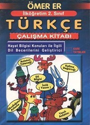 İlköğretim 2. Sınıf Türkçe Çalışma Kitabı - Kare Yayınları