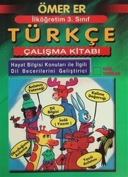 İlköğretim 3. Sınıf Türkçe Çalışma Kitabı - Kare Yayınları