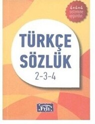 İlköğretim Türkçe Sözlük 2-3-4 - Parıltı Yayınları