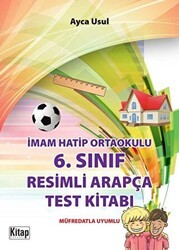 İmam Hatip Ortaokulu 6. Sınıf Resimli Arapça Test Kitabı - Kitap Dünyası Yayınları