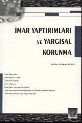 İmar Yaptırımları ve Yargısal Korunma - 1