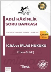 İmtiyaz Adli Hakimlik İcra ve İflas Hukuku Soru Bankası - Temsil Kitap