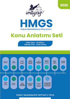 İmtiyaz HMGS Konu Anlatım Seti - 1