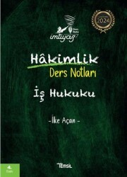 İmtiyaz İş Hukuku Hakimlik Ders Notları - Temsil Kitap