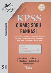 Temsil Kitap İmtiyaz KPSS ve Kurum Sınavları Çıkmış Soru Bankası - Temsil Kitap