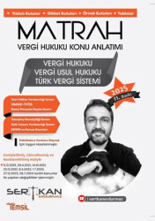 Matrah Vergi Hukuku Konu Anlatımı Vergi Hukuku – Vergi Usul Hukuku-Türk Vergi Sistemi - Temsil Kitap