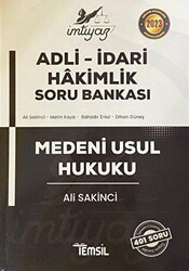 İmtiyaz Medeni Usul Hukuku Hakimlik Ders Notları - Temsil Kitap