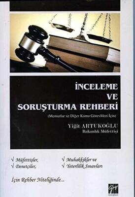 İnceleme ve Soruşturma Rehberi - 1