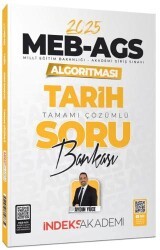 İndeks Akademi Yayıncılık 2025 MEB-AGS Algoritması Tarih Soru Bankası Çözümlü - 1
