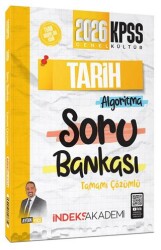 2026 KPSS Tarih Algoritma Soru Bankası Çözümlü - İndeks Akademi Yayıncılık