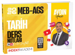 2026 MEB-AGS Akademisi Tarih Video Ders Notları - 1