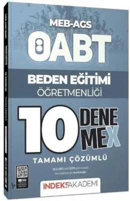 İndeks Akademi Yayıncılık ÖABT MEB-AGS Beden Eğitimi Öğretmenliği 10 Deneme X Çözümlü - 1