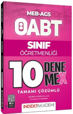 ÖABT MEB - AGS Sınıf Öğretmenliği 10 DenemeX Çözümlü - 1