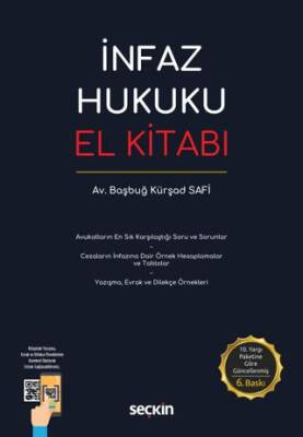 İnfaz Hukuku El Kitabı - 1