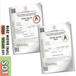 İnformal Yayınları 2018 LGS Sayısal ve Sözel Tıpkı Basım Çıkmış Soru Türkiye Geneli Dijital Çözümlü Kitapçıkları - İnformal Yayınları