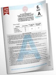 İnformal Yayınları 2019 6. Sınıf İOKBS Bursluluk Çıkmış Soru Tıpkı Basım Türkiye Geneli Dijital Çözümlü Soru Kitapçığı - İnformal Yayınları