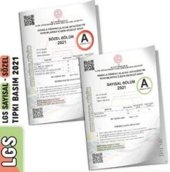 İnformal Yayınları 2021 LGS Sayısal ve Sözel Tıpkı Basım Çıkmış Soru Türkiye Geneli Dijital Çözümlü Kitapçıkları - İnformal Yayınları