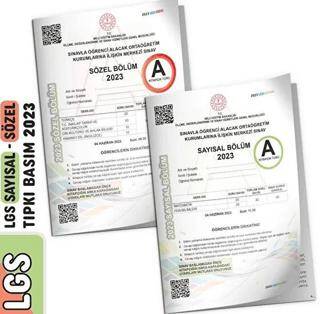 İnformal Yayınları 2023 LGS Sayısal ve Sözel Çıkmış Soru Türkiye Geneli Dijital Çözümlü Kitapçıklar - 1