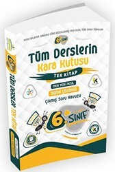 İnformal Yayınları 2024 6. Sınıfın Kara Kutusu Tüm Dersler Tek Kitap Dijital Çözümlü Soru Bankası - İnformal Yayınları