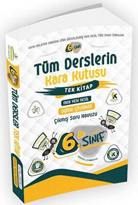 İnformal Yayınları 2024 6. Sınıfın Kara Kutusu Tüm Dersler Tek Kitap Dijital Çözümlü Soru Bankası - 1