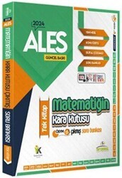 İnformal Yayınları 2024 ALES Matematiğin Kara Kutusu Soru Bankası - İnformal Yayınları