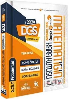 İnformal Yayınları 2024 DGS Matematiğin Kara Kutusu 2. Cilt Problemler Soru Bankası - 1