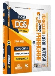 İnformal Yayınları 2024 DGS Türkçenin Kara Kutusu ÖSYM VİP Paragraf 3 Konu Özetli Çözümlü Çıkmış Soru Arşivi Bankası - İnformal Yayınları