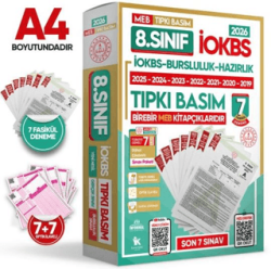 İnformal Yayınları 2025 8. Sınıf İOKBS Tıpkı Basım 7 Fasikül Deneme - İnformal Yayınları
