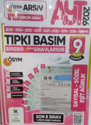 2026 AYT ÖSYM Çıkmış Soru Tıpkı Basım Türkiye Geneli Dijital Çözümlü 6lı Paket Deneme - İnformal Yayınları