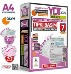 İnformal Yayınları 2025 YDT İngilizce Tıpkı Basım 7lı Deneme Paketi - İnformal Yayınları