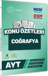 İnformal Yayınları 2025 YKS - AYT MEBİ - OGM Coğrafya Pratik Konu Özet Kitabı - İnformal Yayınları