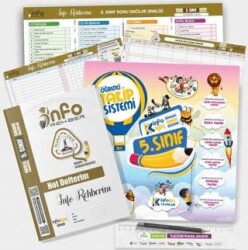 İnformal Yayınları 5. Sınıf 2026 BURSLULUK İnfo Koç Öğrenci-Öğretmen Destek Sistemi ÖDS Öğrenci Koçluğu Takip Seti - İnformal Yayınları